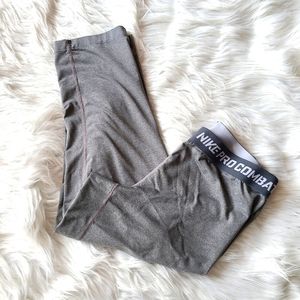 NIKE PRO COMBAT DRI-FIT CROPPED LEGGINGS ~🎊HP🎊